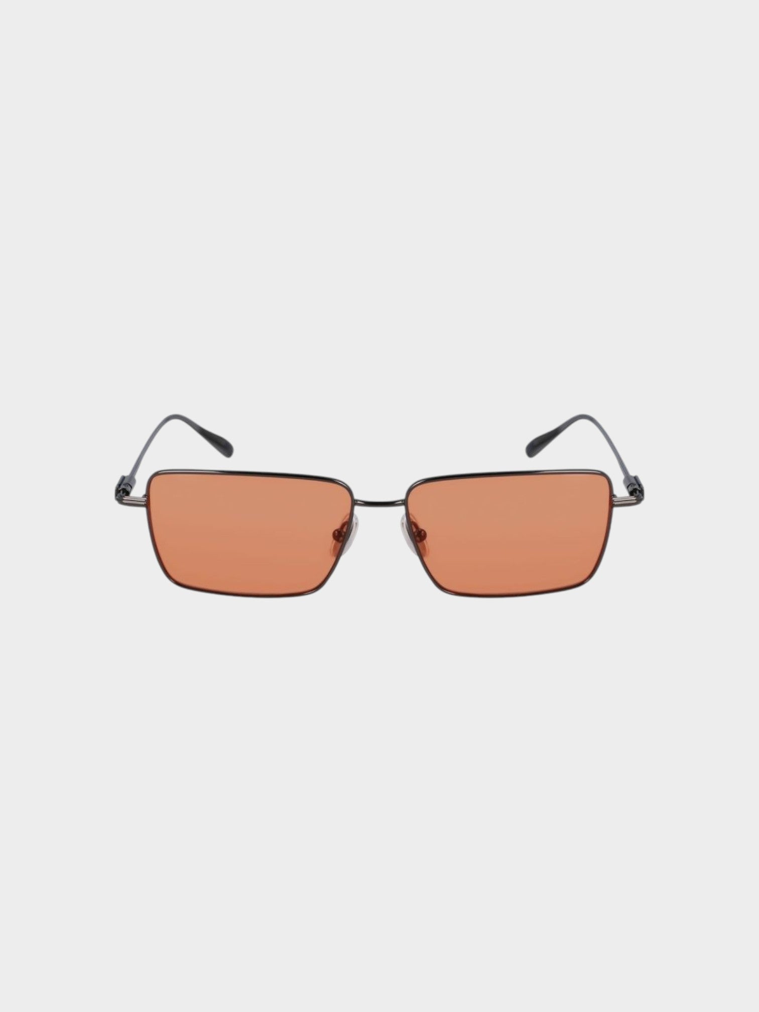 Ferragamo Gray Metal Sunglasses-thumbmail-2