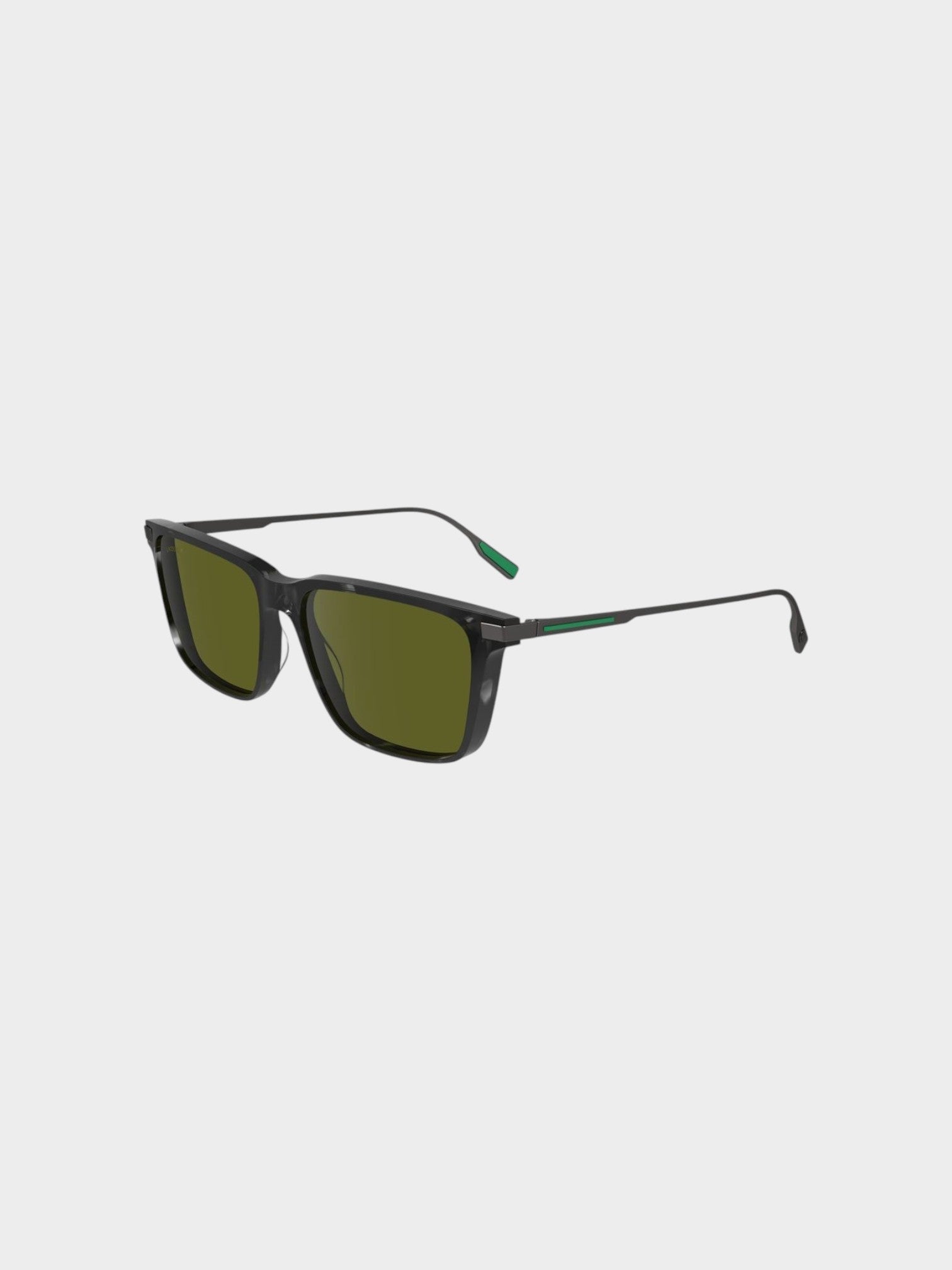 Lacoste Gray Acetate Sunglasses