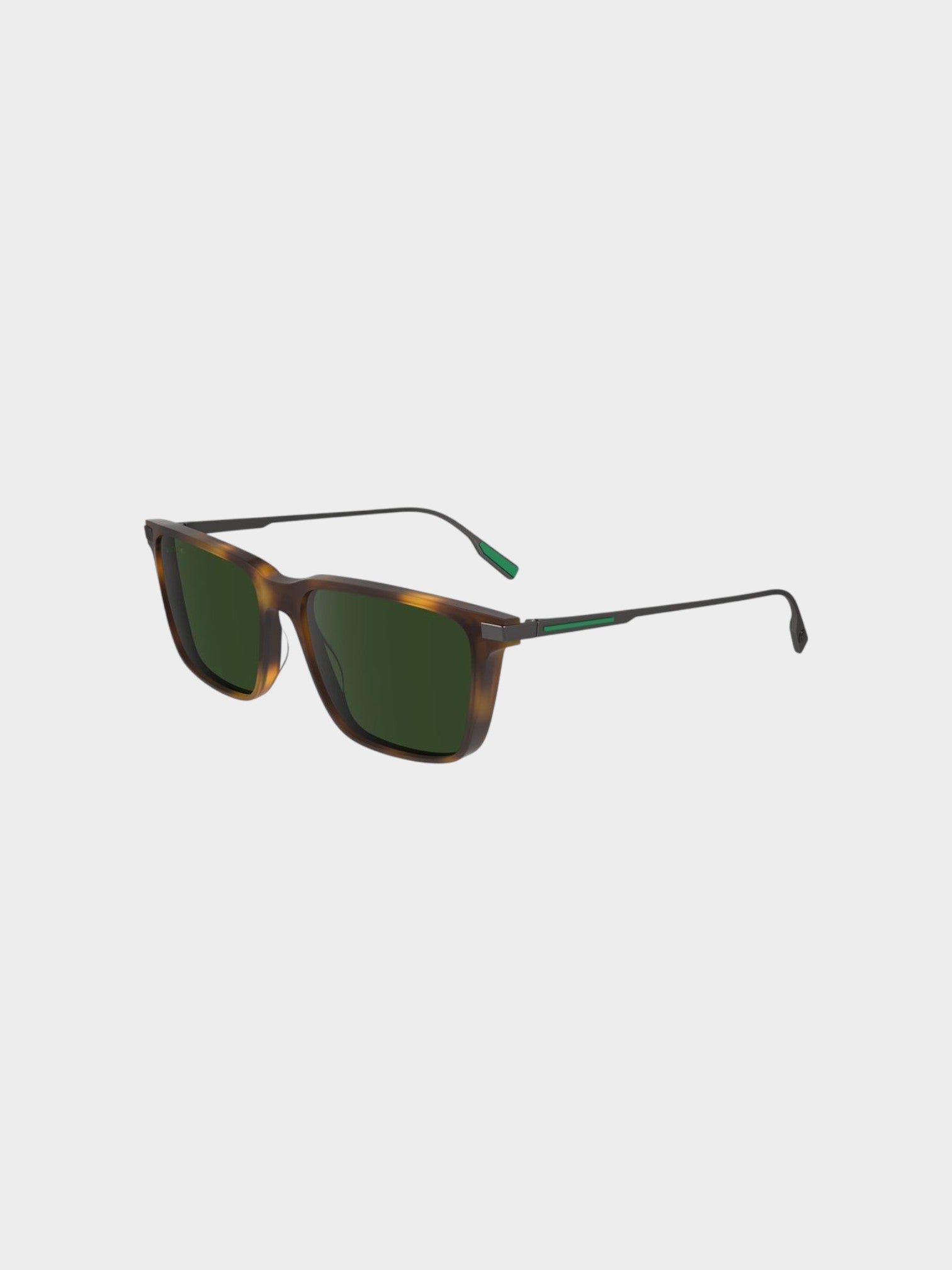 Lacoste Brown Acetate Sunglasses