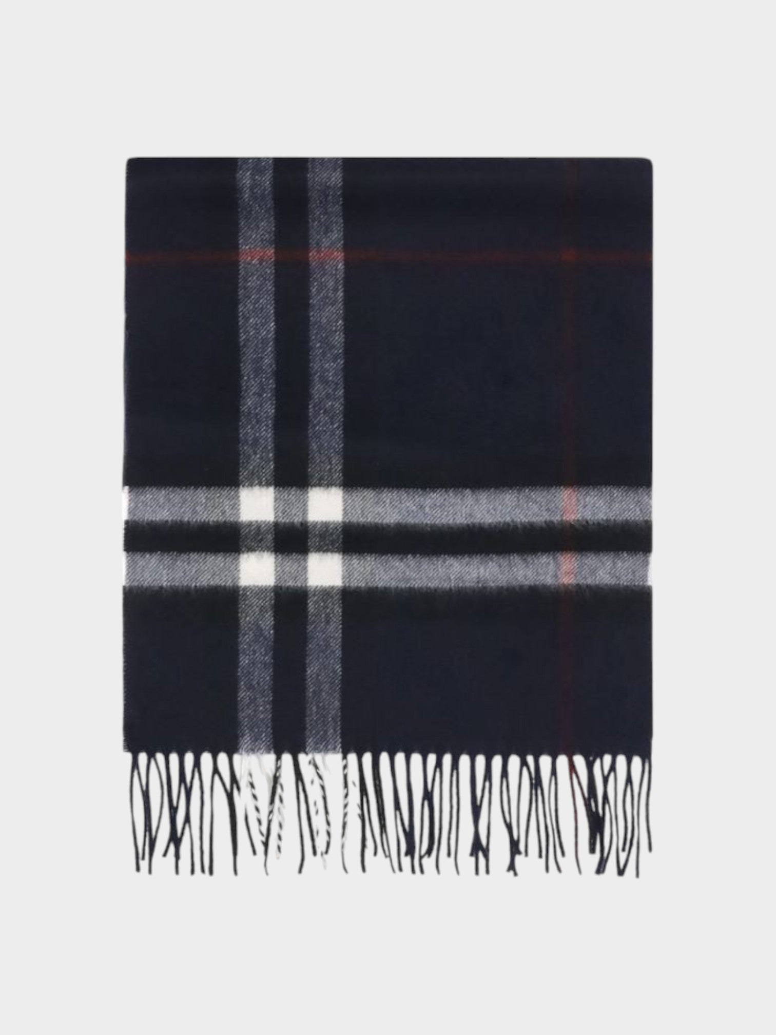 Burberry Blue Cashmere Scarf