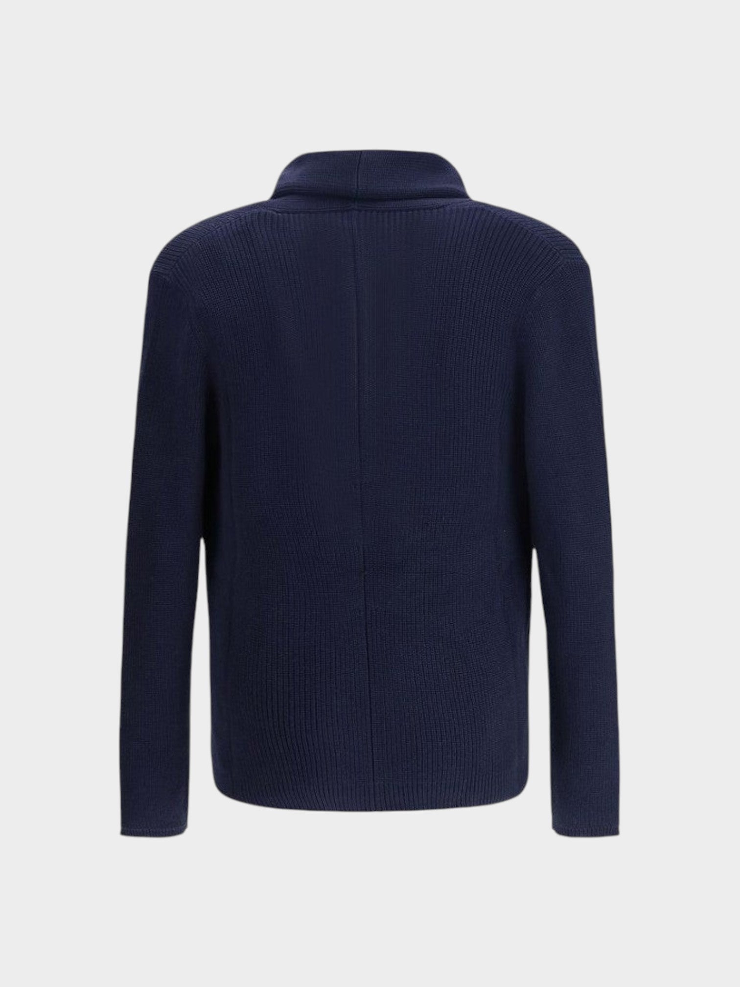 Brunello Cucinelli Blue Cotton Cardigan-thumbmail-2
