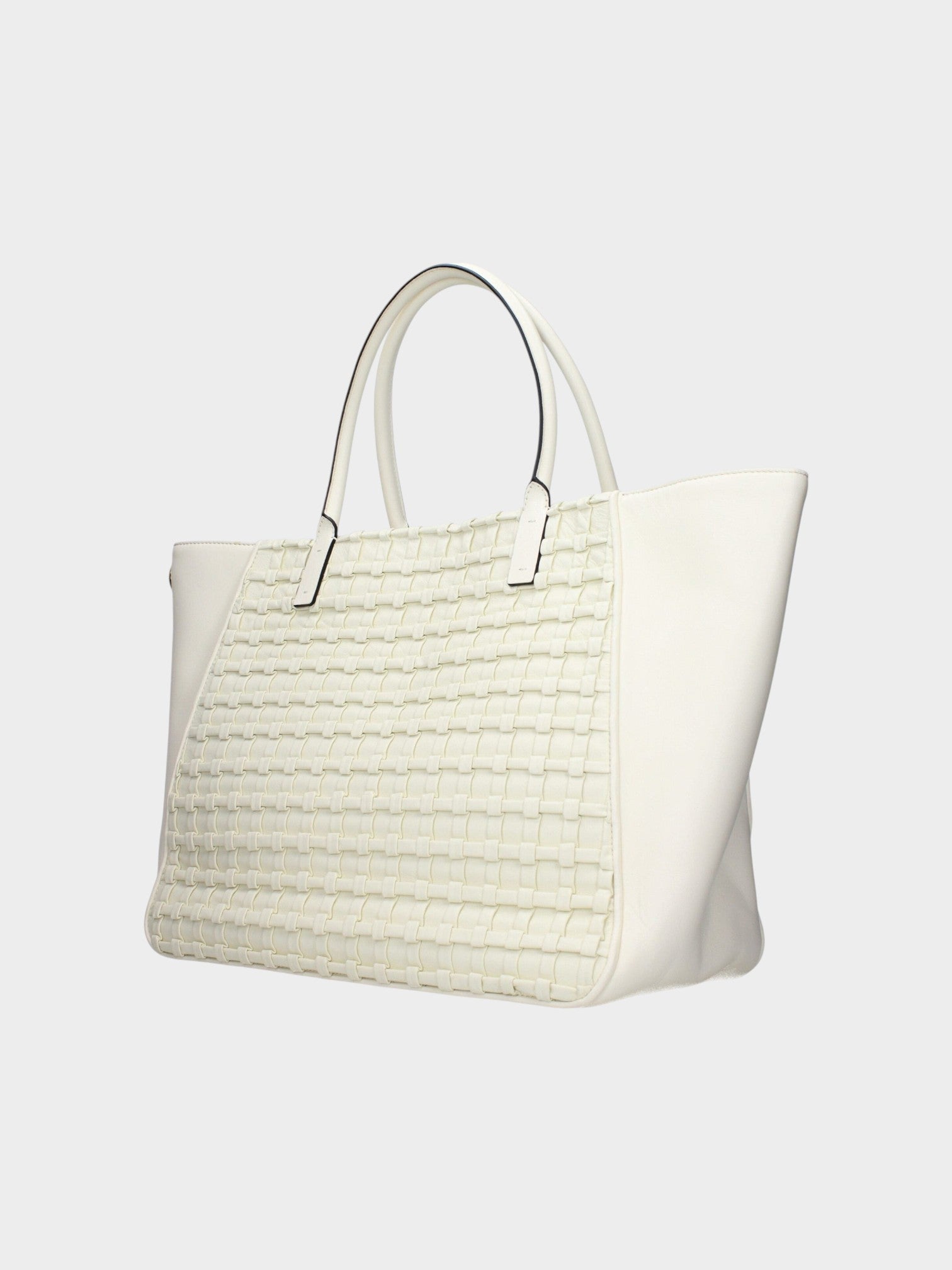Valentino Garavani Beige Leather Handbag-thumbmail-3