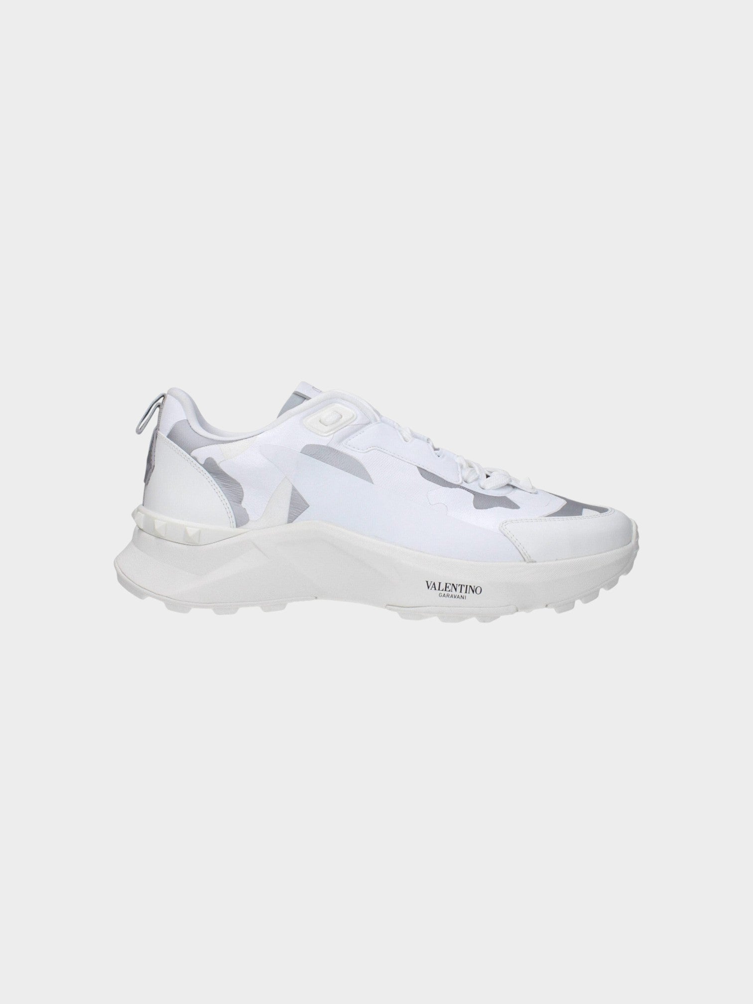 Valentino Garavani Blue Fabric Athletic Sneakers