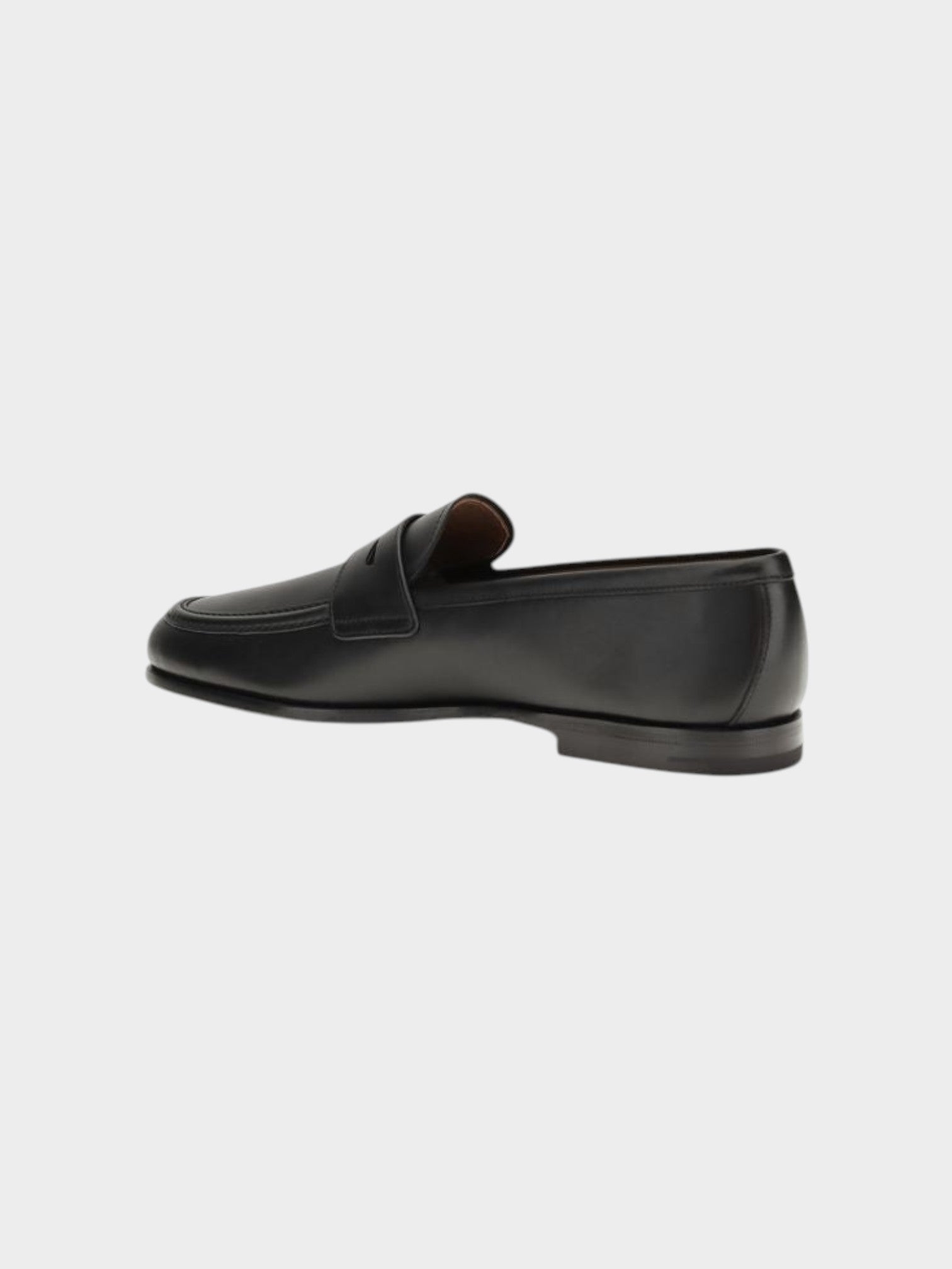 Church's Black Calf Leather Bos Taurus Slip-On Loafers-thumbmail-3