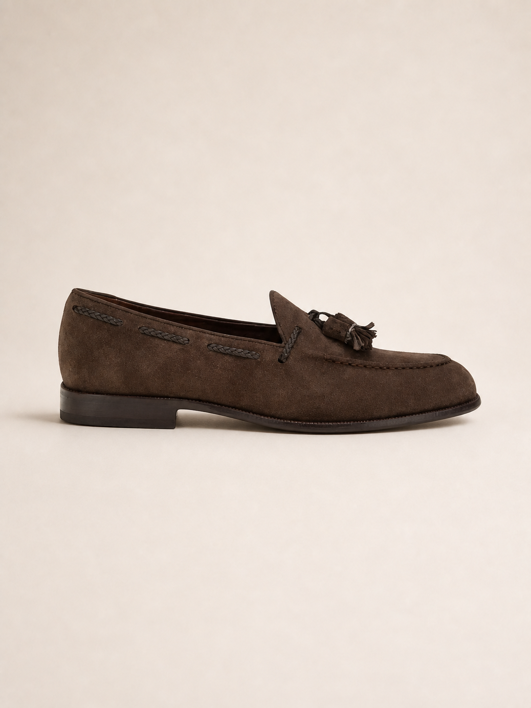 Fratelli Rossetti Brown Calf Leather Bos Taurus Slip-On Loafers